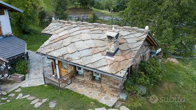 Baita indipendente con giardino