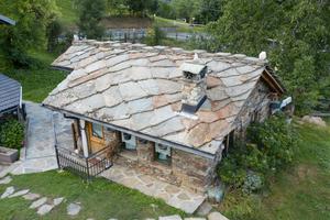 Baita indipendente con giardino