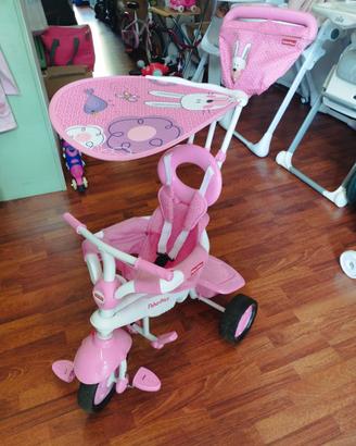 Triciclo con asta Smart Trike Fisher Price