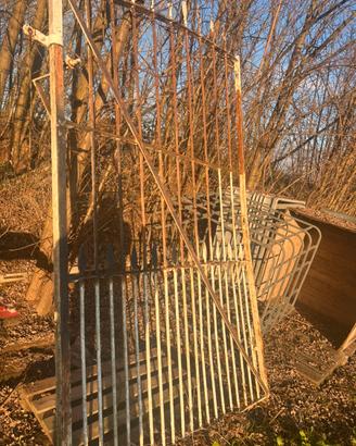 Anta in ferro di un cancello