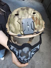 Elmetto Emerson Fast Mich + Maschera Softair