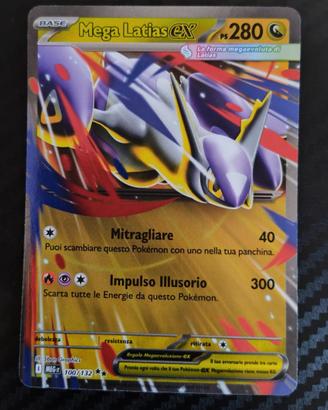 Pokemon Mega Latias ex 100/132 MEG Megaevoluzione
