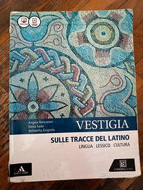 Libro di testo “vestigia sulle tracce del latino”