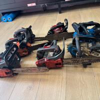 Motosega echo e altre in blocco