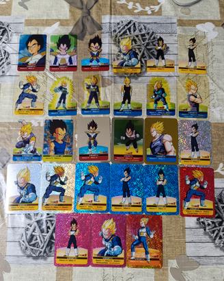 lamincards dragonball z Vegeta