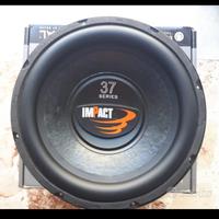 subwoofer impact 37 series,38 cm appena ribordato