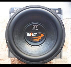 subwoofer impact 37 series,38 cm appena ribordato