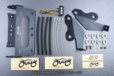 Portatarga corto DUCATI MONSTER 821 1200 2014 2017