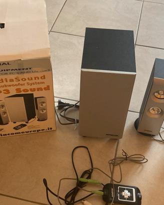 Altoparlanti mp3 - Grigio Ottime