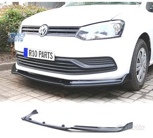 SPOILER LIP VOLKSWAGEN VW POLO 6C 14-17 NERO LUCID