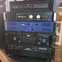 finali amplificatori discoteca 