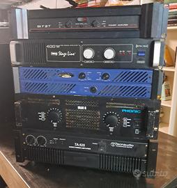 finali amplificatori discoteca 