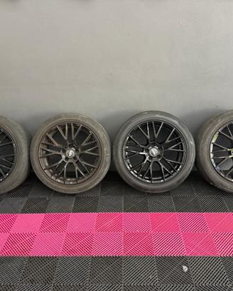 Cerchi e gomme da 18 pollici
