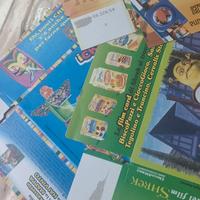 3 box cartoncini raccolte Kinder anni 2000