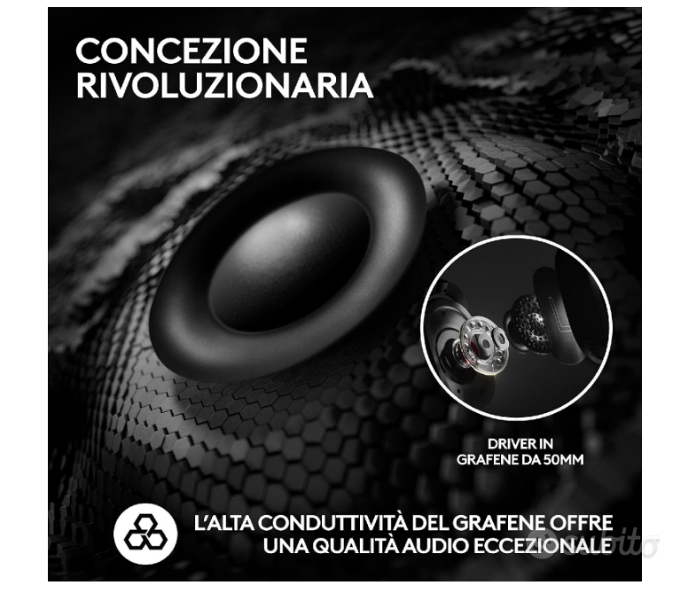 Logitech G PRO X 2 LIGHTSPEED Cuffie gamB07W6JKH19 - Informatica In vendita  a Frosinone