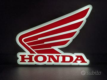 Insegna Luminosa LED Honda Moto