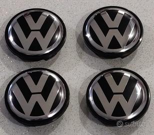 4 coprimozzi volkswagen golf lupo passat 65mm