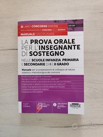 libro per prove TFA sostegno