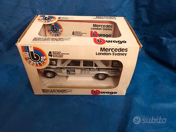 modello burago mercedes raid