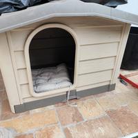 cuccia per cane in plastica smontabile