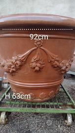 vaso di grandi dimensioni artigianale Impruneta