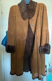 Cappotto vintage scamosciato