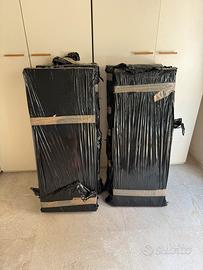 Scaffalature da garage grigie