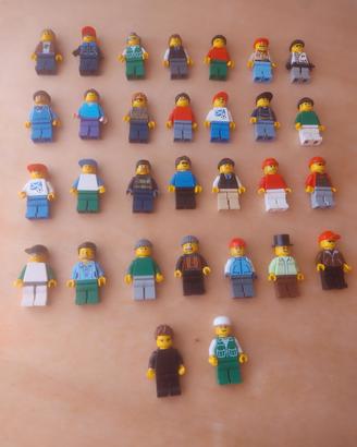 LEGO LOTTO 6 - 30 MINIFIGURE LEGO CITY