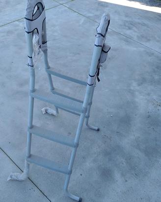 scaletta per piscina altezza fino a 105 cm