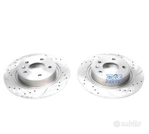 DISCHI FRENO FORATI E SCANALATI PER MERCEDES