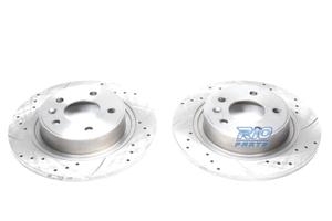 DISCHI FRENO FORATI E SCANALATI PER MERCEDES