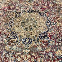 grande tappeto persiano antico finissimo