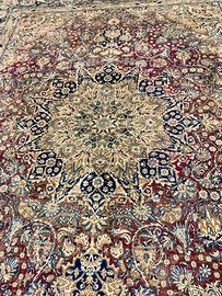 grande tappeto persiano antico finissimo