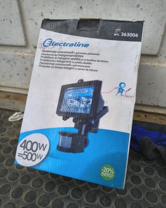 Faro alogeno 400W con sensore