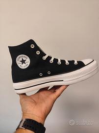 Converse Lift Platform numero 42.5 nuove 