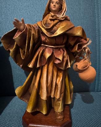 Statua presepe  cartapesta salentina c.Riso