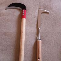 estirpatore e falcetto nuovi