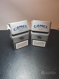 2 Portasigarette in latta Camel