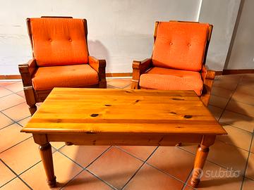 Poltrone in legno