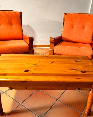 Poltrone in legno