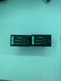 DOPPIA BATTERIA CANON BP-A60N – COME NUOVE
