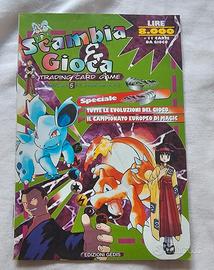 Fascicolo pokemon traiding card 2001