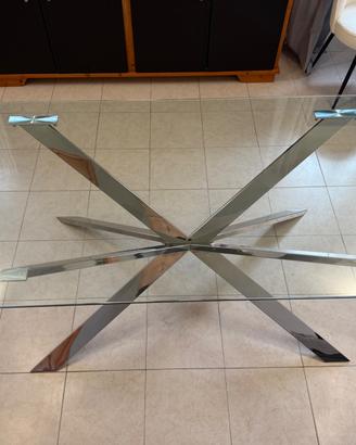 Tavolo in vetro