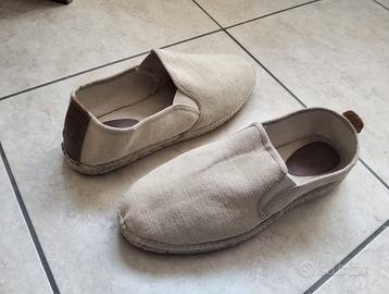 Espadrillas in tessuto naturale