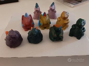 dinosauri sorpresine vintage 