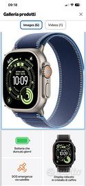 Apple Watch ultra 3 Titanio naturale sigillato