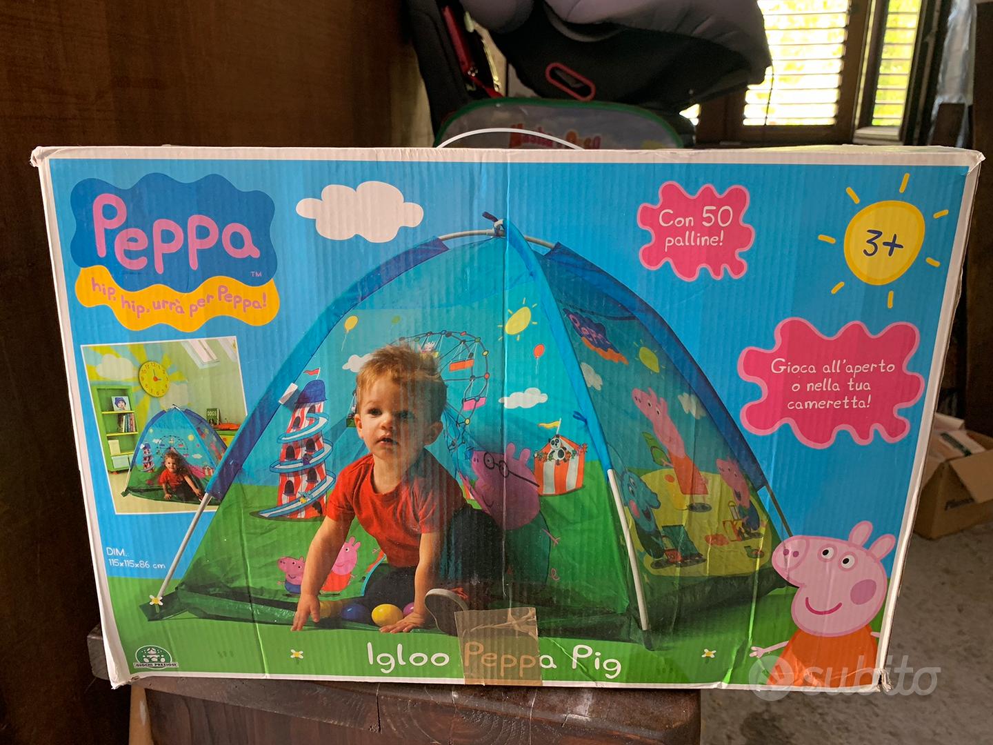 Tenda per bambini peppa pig con palline - Tutto per i bambini In vendita a  Cagliari