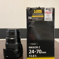 Nikon z 24-70 f2.8 S