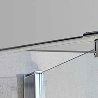 Barra asta tenuta vetro doccia acciaio