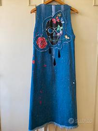 Gilet jeans sartoriale